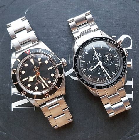 tudor heritage chrono vs omega speedmaster|omega speedmaster black bay.